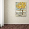 Trademark Fine Art Silvia Vassileva 'Golden Tree and Fog II' Canvas Art, 35x47 WAP00812-C3547GG